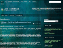 Tablet Screenshot of jackhalberstam.com